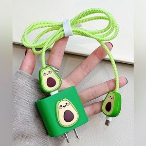 Never have your charger taken again! Charger protector and decorative skin.